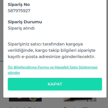 Shopier Ürünüm Kargoya Verilmedi