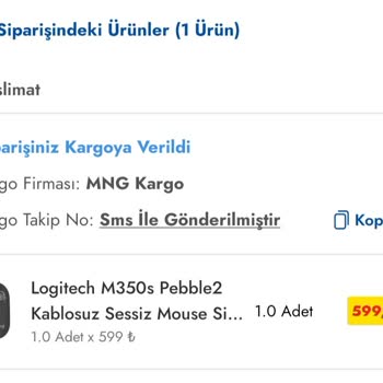 Cepte Şok Ürün Ve Kargo Sorunu