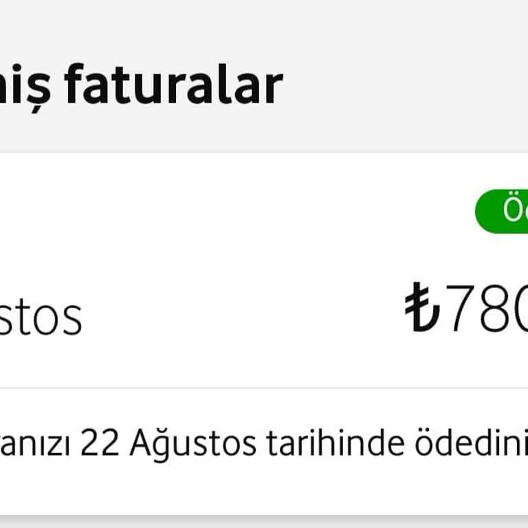 Vodafone Tarifemi Değiştirmiyor ve Faturam Üç Katına Çıktı