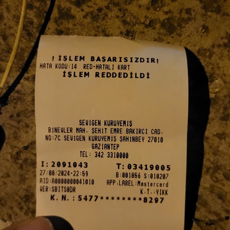 Enpara NFC İle Ödeme Yapamama