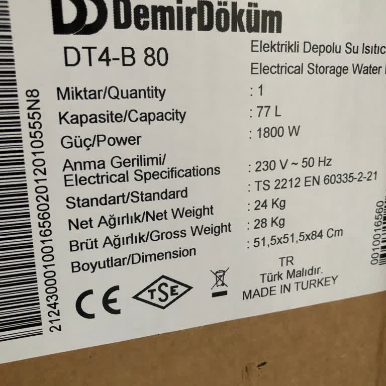 DemirDöküm'den Aldığım Termosifondan Şikayetçiyim