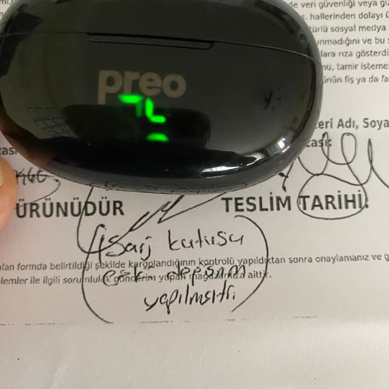 Preo Bluetooth Kulaklık Garanti Servisi