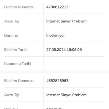 Türk Telekom'un Sürekli Tekrarlayan Arıza Ve Yetersiz Hizmeti