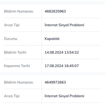 Türk Telekom'un Sürekli Tekrarlayan Arıza Ve Yetersiz Hizmeti