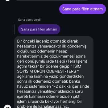 Kaya Tobacco (tobaccoduragi) paramı aldı ürünümü göndermedi!