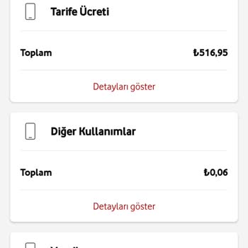 Vodafone Fatura ve Hizmet Sorunları