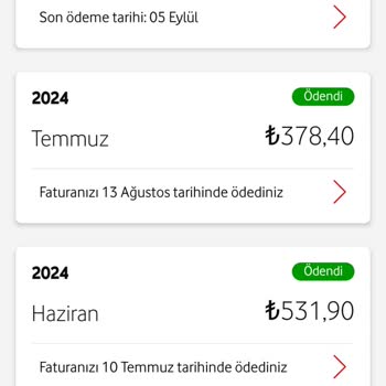 Vodafone Fatura ve Hizmet Sorunları