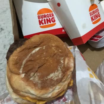 Tıkla Gelsin Burger King'ten Verdiğim Siparişin Geç, Özensiz, Ve Buz Gibi Gelmesi