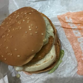 Tıkla Gelsin Burger King'ten Verdiğim Siparişin Geç, Özensiz, Ve Buz Gibi Gelmesi