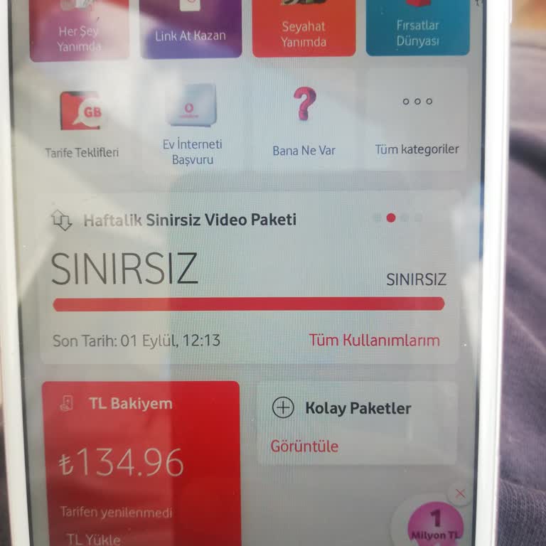 Vodafone Video Paketi Sorunu ve Yetersiz Müşteri Hizmetleri