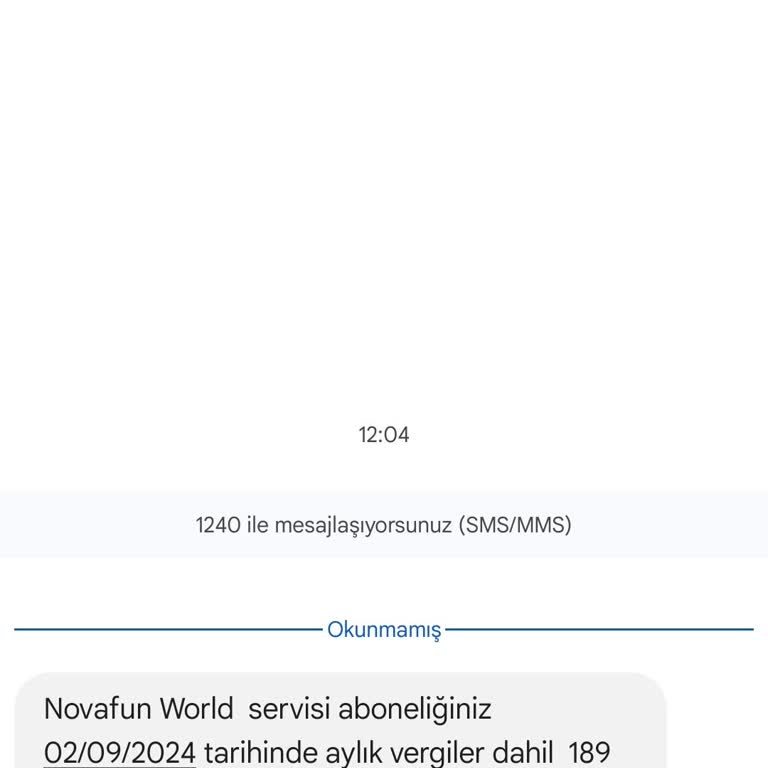 Onaysız Abonelik ve Haksız Ücret Talebi