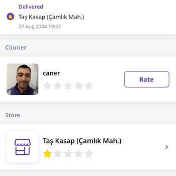 Getir Tarafından Çok Mağdur Oldum