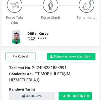 Türk Telekom Kurye Bekliyorum Evde İşi Gücü Bıraktım