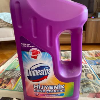 Domestos Leke Çıkarıcı Kıyafetin Rengini Attırdı