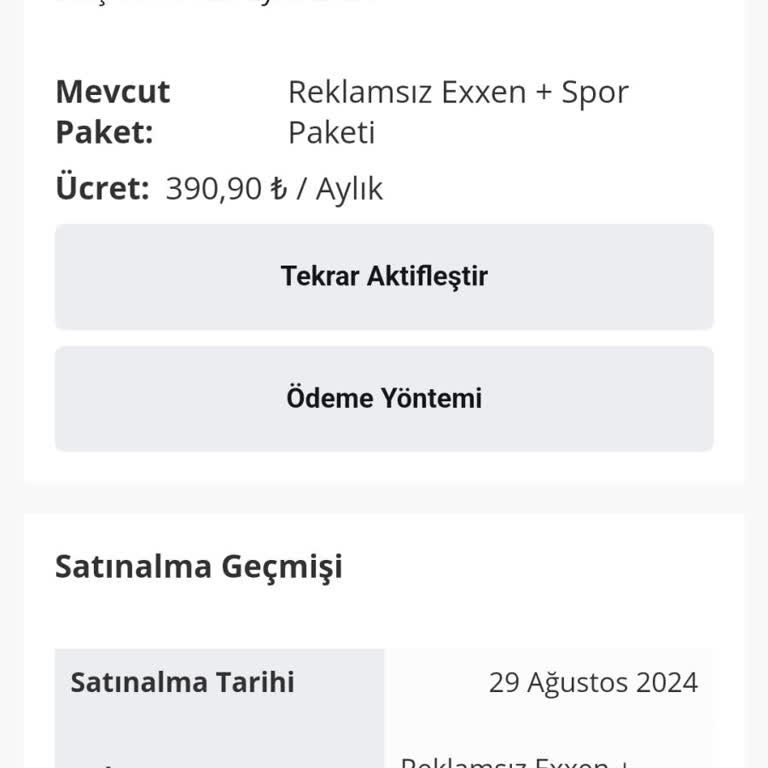 Exxen Abonelik İptali Ücret İadesi