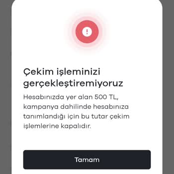 Paribu Para Çekme Engeli