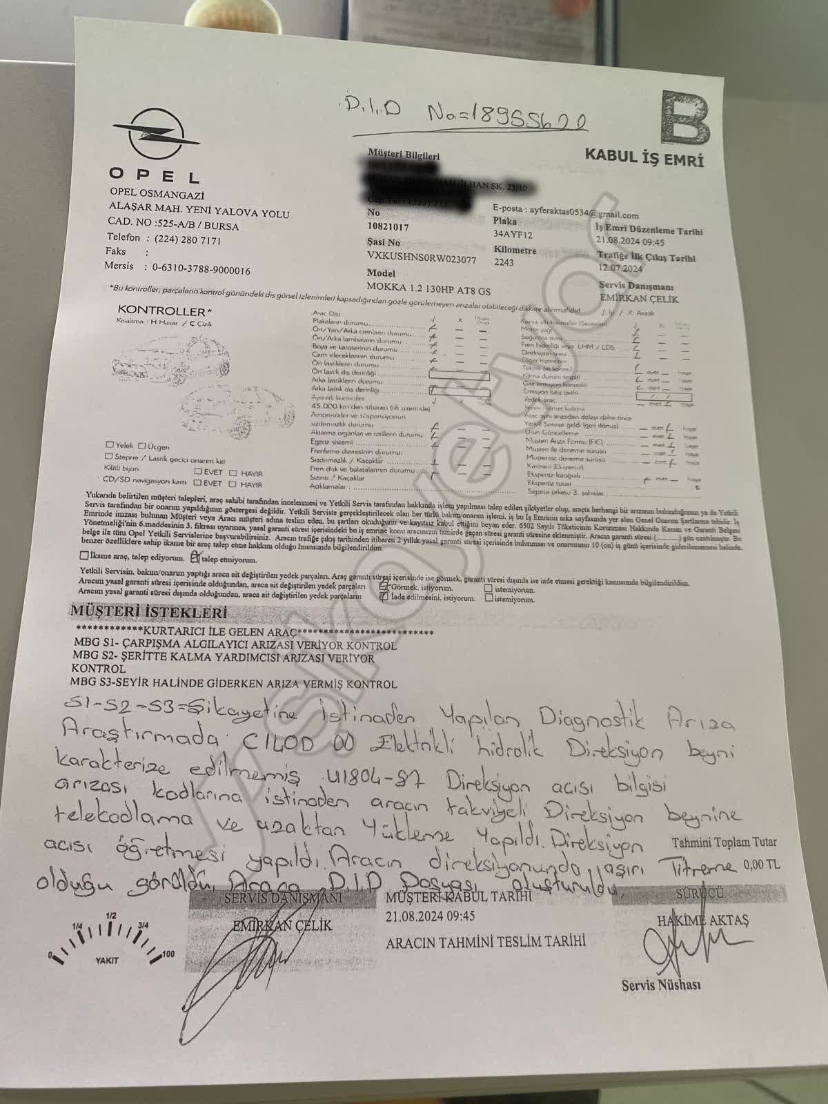 Yeni Aldığım Opel Mokka İle Yaşadığım Büyük Hayal Kırıklığı