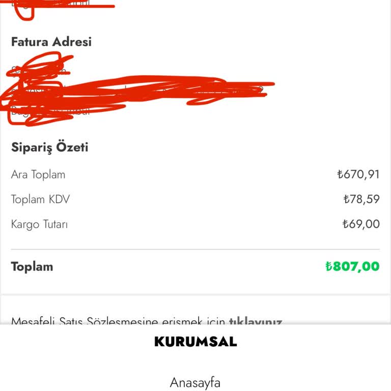 Fırat Kaya Collection İade Sürecinde Fahiş Kargo Bedeli