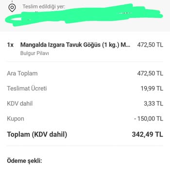 Mangal Dünyası Ve Yemek Sepeti Siparişi