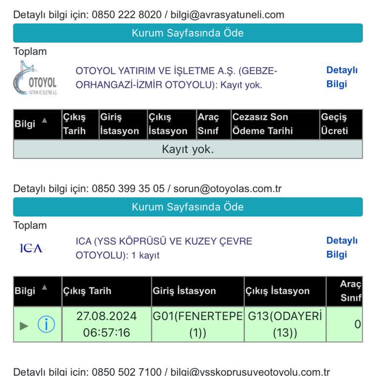 ICA Haksız Ceza Yazması