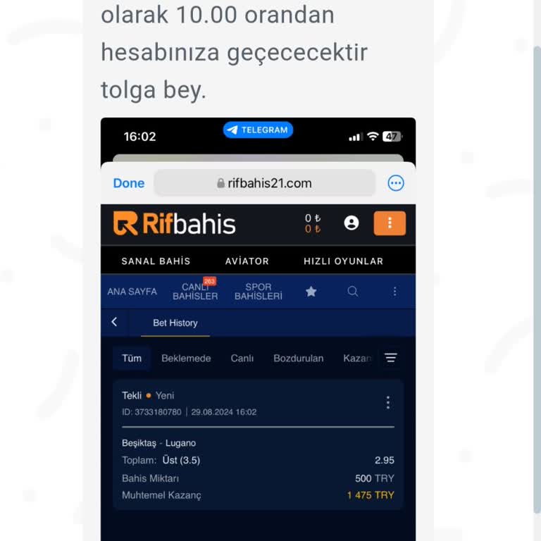 RifBahis Özel Oran Bahisinde Yaşanan Sorun Ve Çözüm Eksikliği