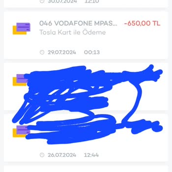 Vodafone Mobil İnternet Paketlerinin Hızlı Tükenmesi Ve Yetersiz Hizmet