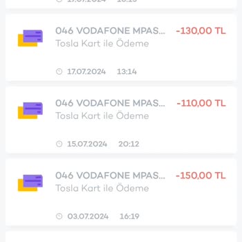 Vodafone Mobil İnternet Paketlerinin Hızlı Tükenmesi Ve Yetersiz Hizmet