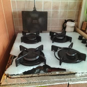 Simfer Cam Ocak Patladı