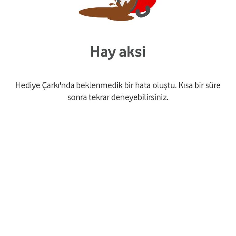 Vodafone Yanımda Uygulaması Hediye Sorunu