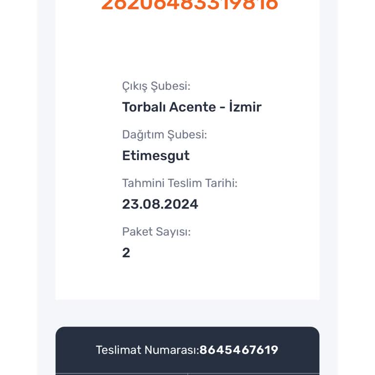 Sürat Kargo Ankara Etimesgut Şikayet