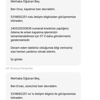 Hepsifinans Erken Ödeme Sonrası Yaşanan Sorunlar Ve Kredi Notu Problemi