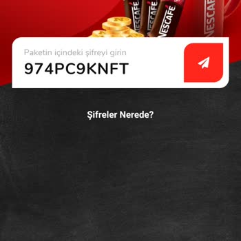 Nescafe Ne'app Nescafe İce Kampanya Dahilindeki Puan Verilmiyor
