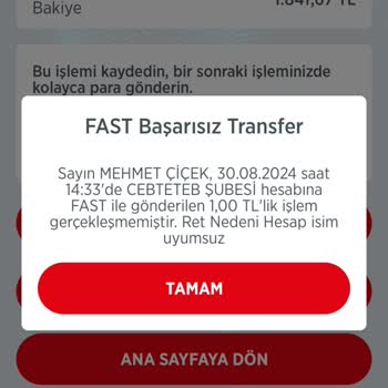 CepteTeb. Hatası Asla