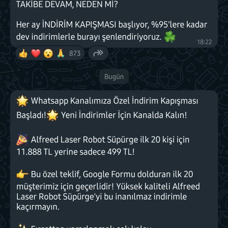 Reeder WhatsApp Kampanyası