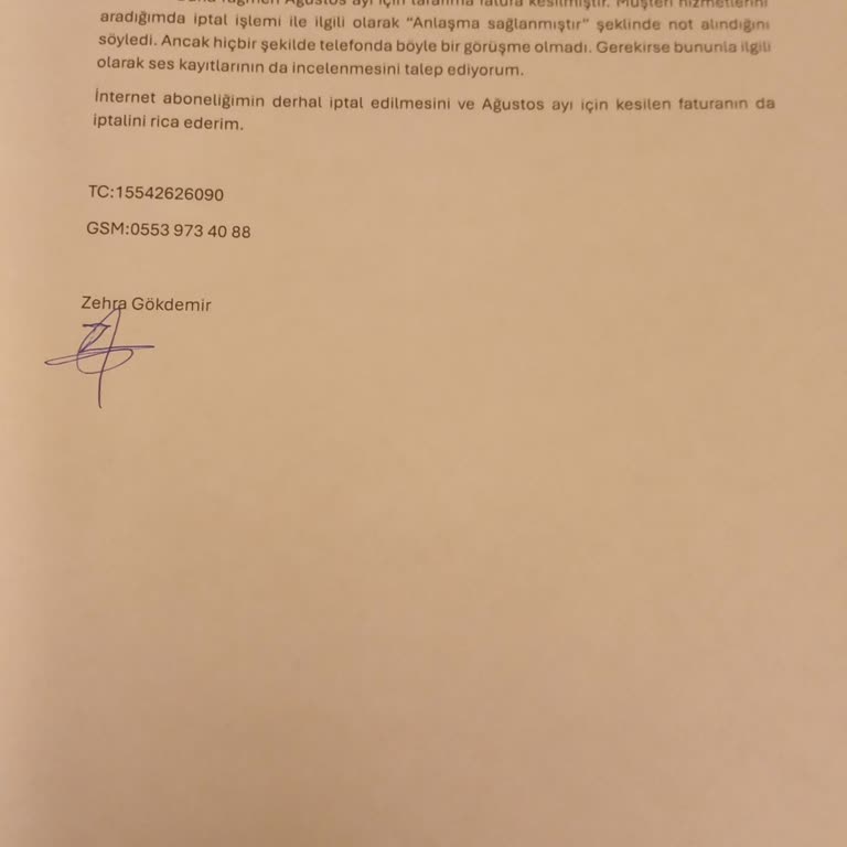 Sadenet Ev İnternet Aboneliğimi İptal Etmiyor.