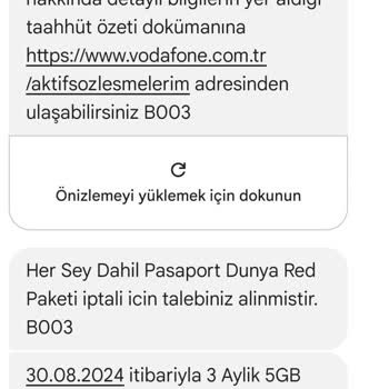Beklenmedik Tarife Değişikliği ve Yetersiz Müşteri Hizmetleri