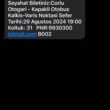 Biletall.com Para İadesi Yok