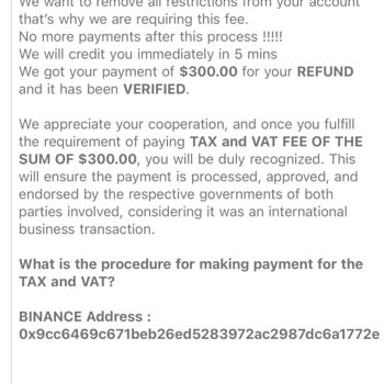 Binance Üzerinden Gelen Mesajlarla Yaşadığım Sorun