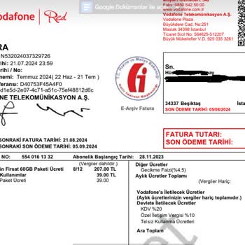 Vodafone'dan Şok Fatura ve Haksız Taahhüt İptali