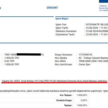 Petci.com.tr Profesyonel Görünümlü Online Satış Sitesi Mağduriyeti