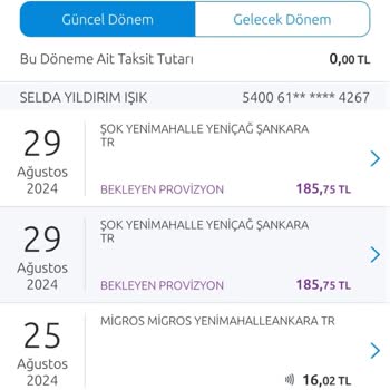Şok Market Ten 2 Kez Para Çekildi İade Talep Ediyorum