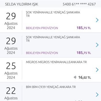 Şok Market Ten 2 Kez Para Çekildi İade Talep Ediyorum