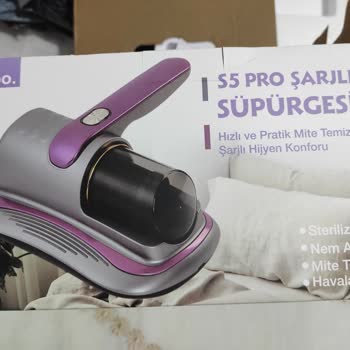 Robo 5S Pro Şarjlı Mite Süpürge