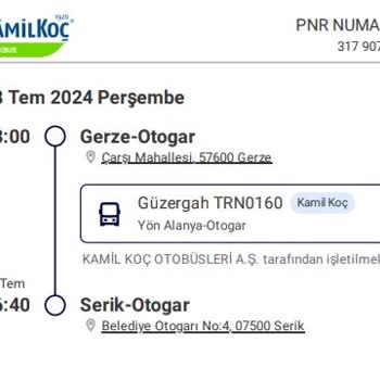 Kamil Koç İle Yaşadığım Bagaj Kaybı Ve Çözüm Süreci Sorunu