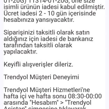 Trendyol Zor Durumda Bırakıyor Değişim Yerine İadeye Zorluyor