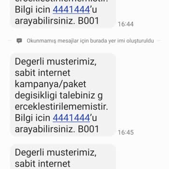Türk Telekom Online Tarife Yenilemiyor.