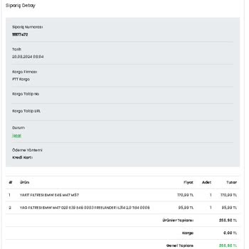Yedsan Oto Siparişimi İptal Etti Ve Paramı İade Etmedi