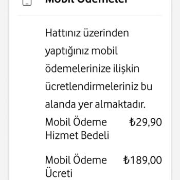 Mobil Ödeme Ücreti Sorunu ve Yanlış Fatura