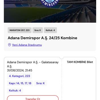 Passolig 2 Logolu Kart Yüzünden Maça Girememek