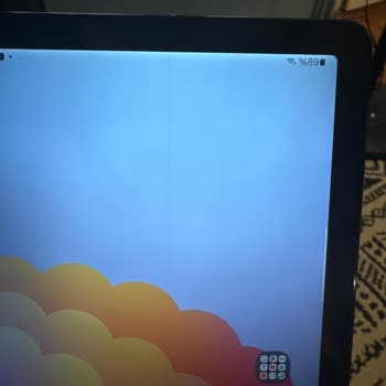 Samsung Tablet Sarı Çizgi Çıkması